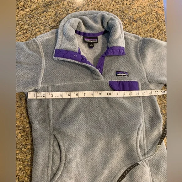 Patagonia women’s size small retool Snap-T pocket Fleece pullover sweatshirt - Picture 8 of 8